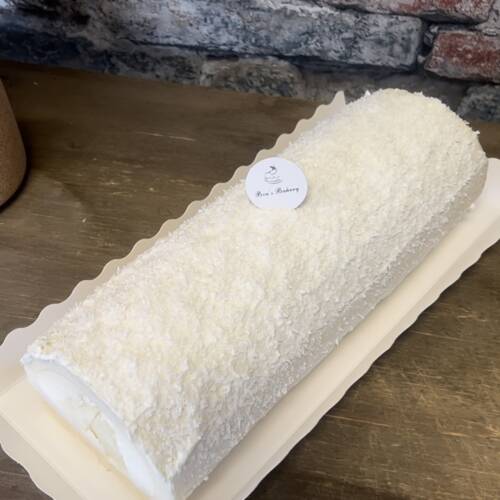 Angel Coconut Jelly Swiss Roll (whole)