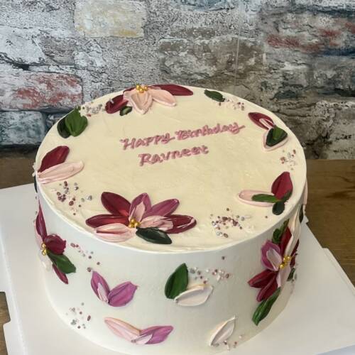 Medium Design Birthday Cake